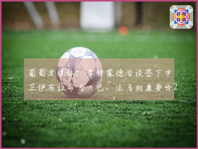 葡萄牙媒体：多特蒙德洽谈签下中卫伊布拉希马·巴，法马利康要价2500万欧元
